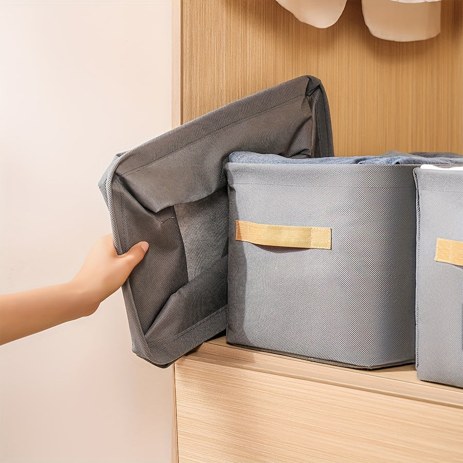 Foldable Clothes Storage Organizer for Closet, Dorm, Moving, and Packing
