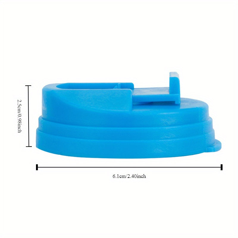 Reusable Soda Can Lid Snap-On Top Cover Spill-Proof Food Safe Fits Standard Sizes