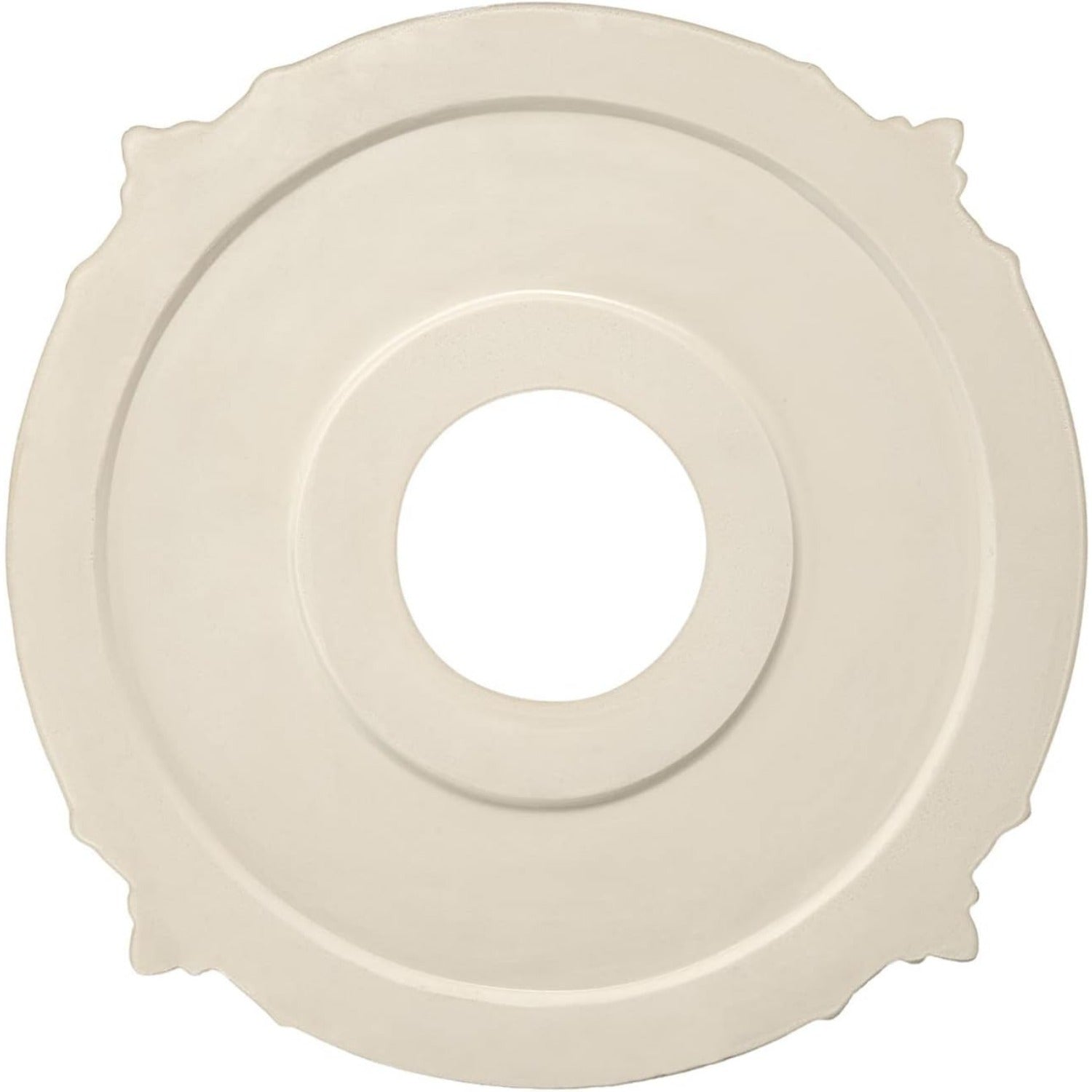 White Waterproof Ceiling Medallion for Lighting and Fan Decor