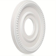White Waterproof Ceiling Medallion for Lighting and Fan Decor