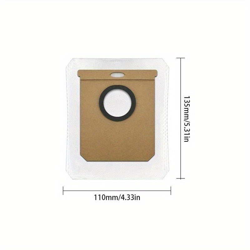 Replacement Dust Bags for Self-Emptying Robot Vacuum 10 Pack