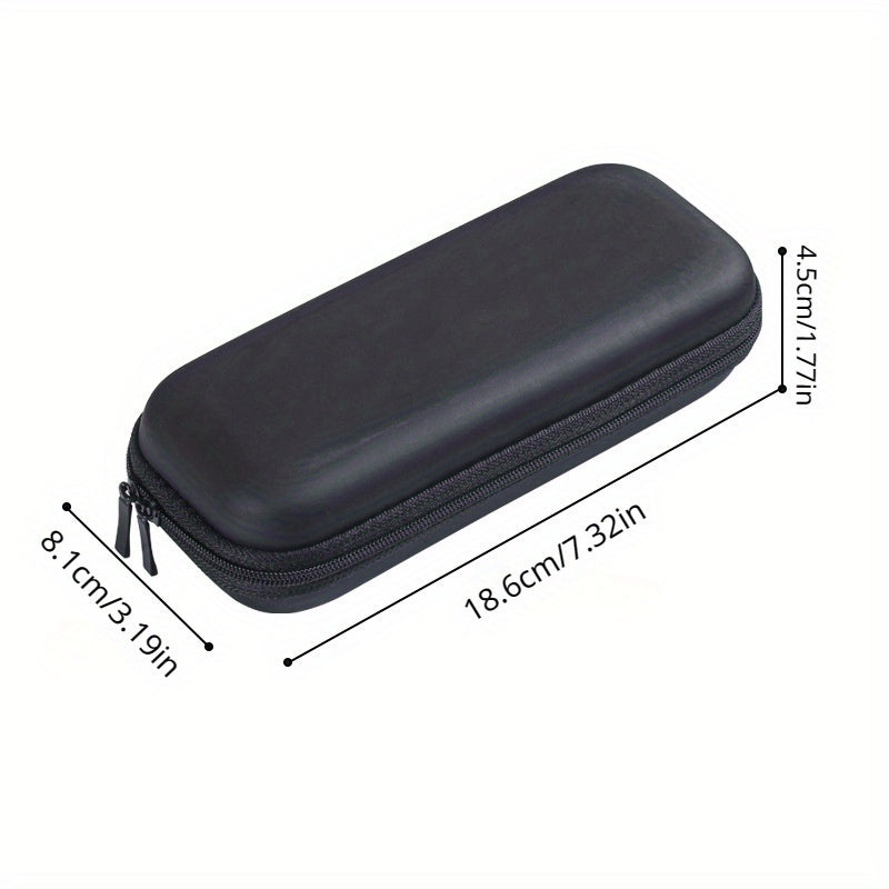 Small Portable Cigar Case with Cutter and Lighter for 6 Cigars