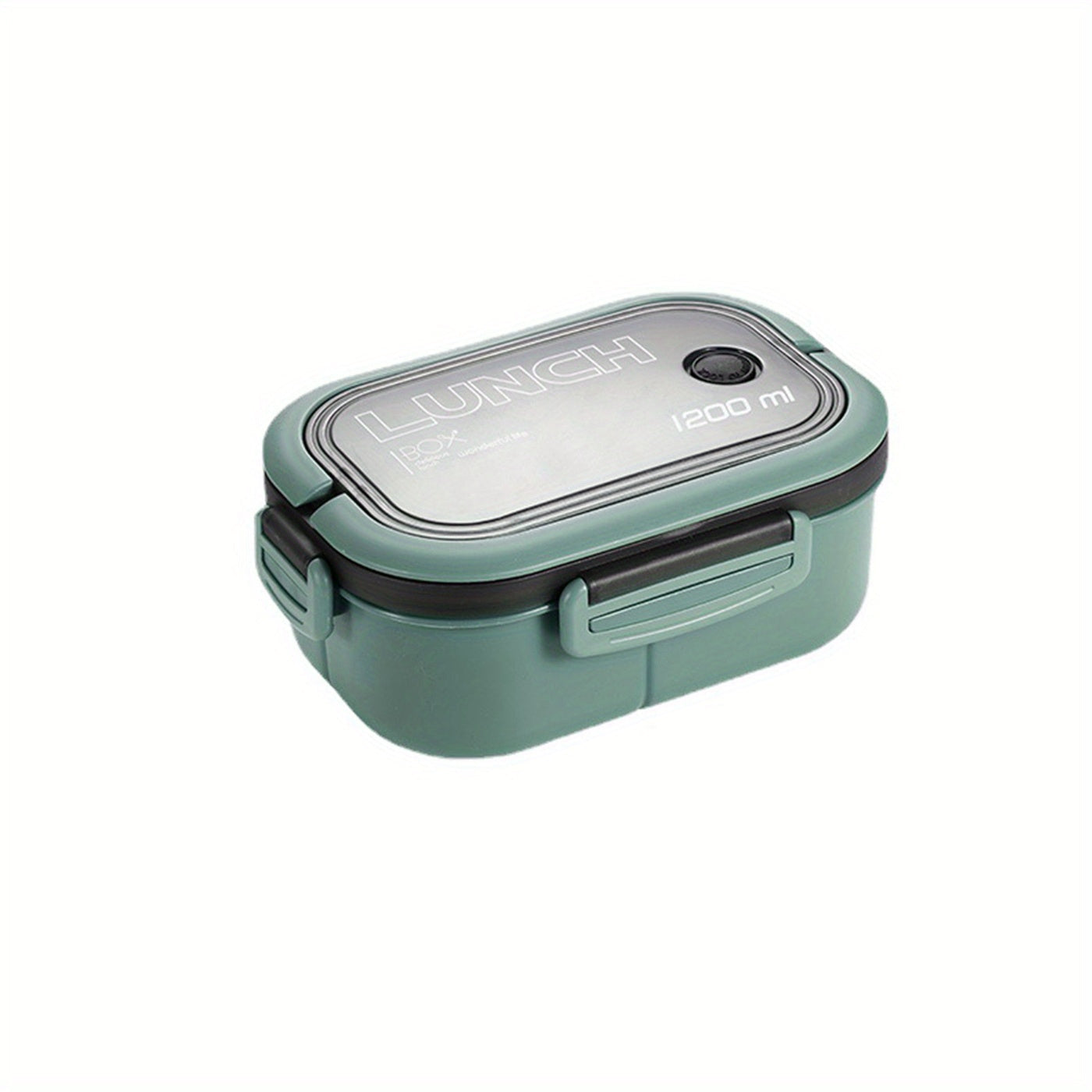 Microwave Safe Bento Box with Spoon and Fork, Leak-Proof, High Capacity