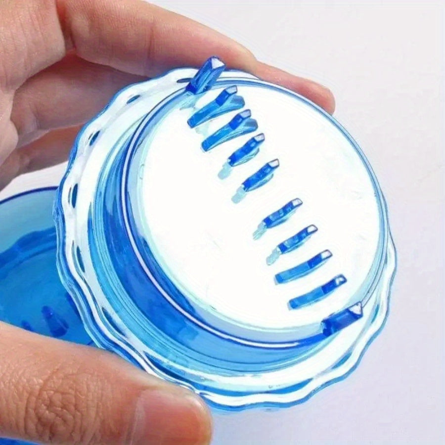 Manual Plastic Garlic Crusher for Kitchen Use No Electricity Needed