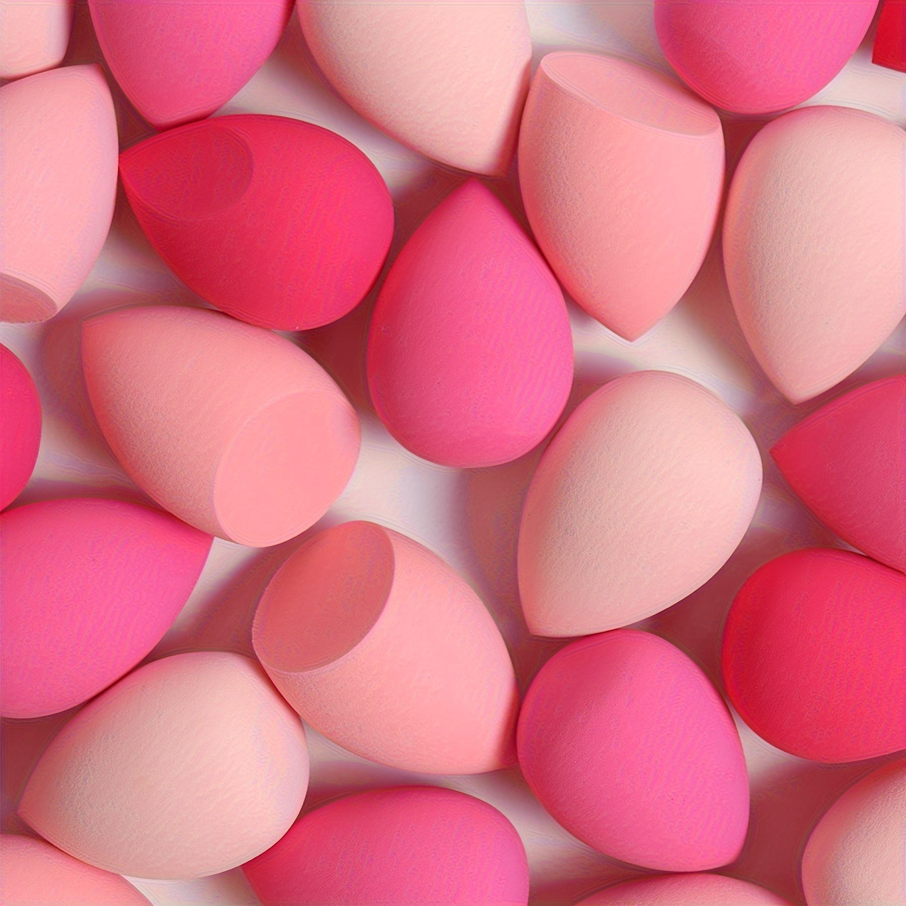 7pcs/18pcs Makeup Sponge Set Multi-Color Latex-Free Beauty Blenders for Liquid and Powder