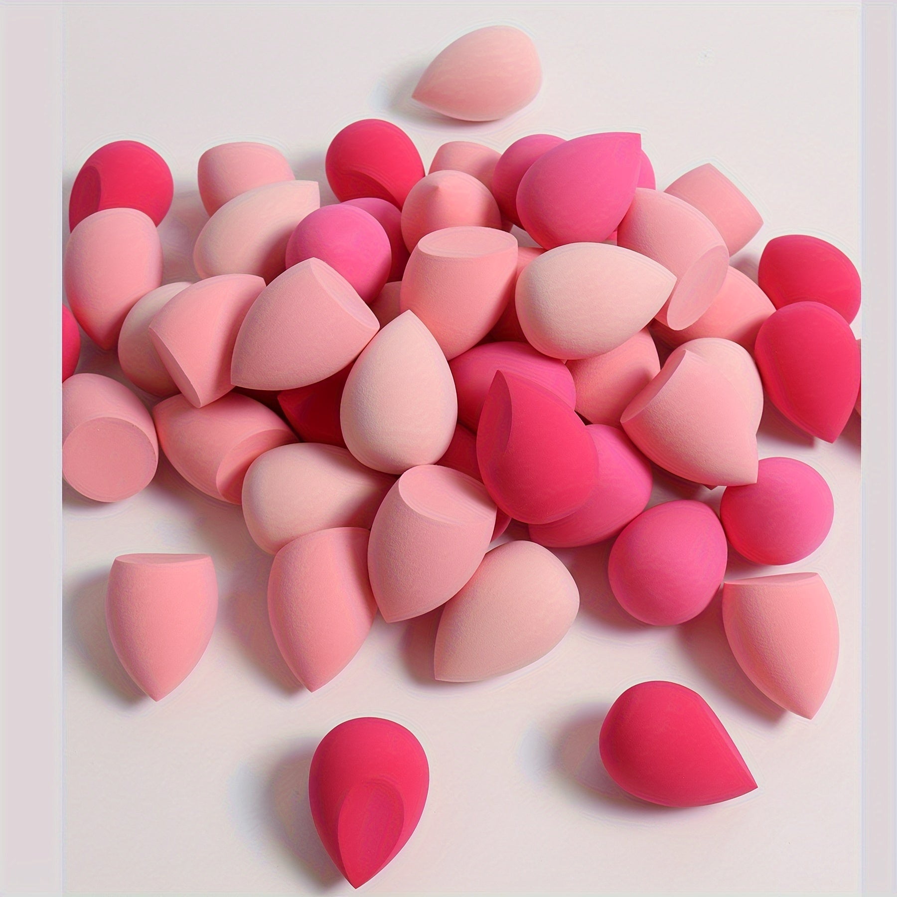 7pcs/18pcs Makeup Sponge Set Multi-Color Latex-Free Beauty Blenders for Liquid and Powder