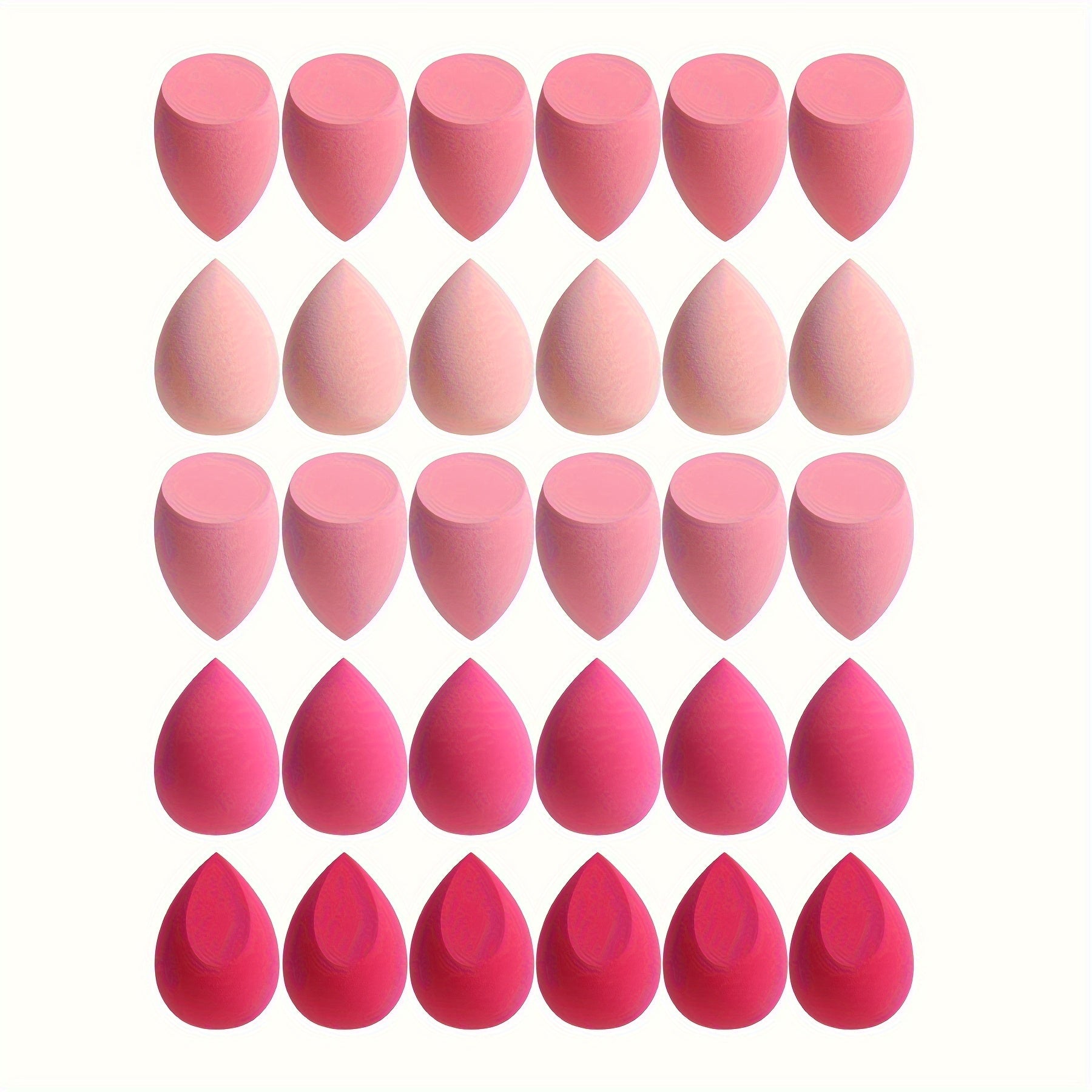 7pcs/18pcs Makeup Sponge Set Multi-Color Latex-Free Beauty Blenders for Liquid and Powder