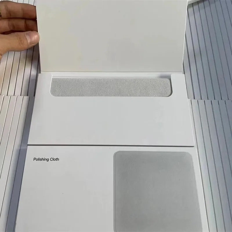 Nano-Texture Microfiber Cleaning Cloth for Apple Devices with Protective Case