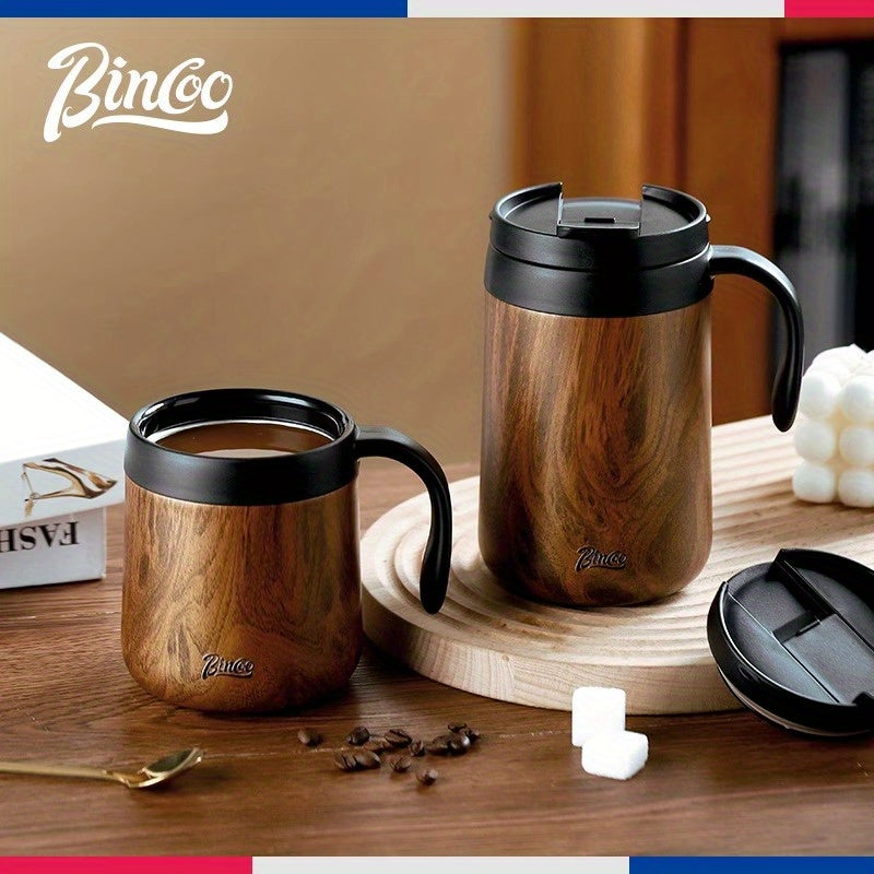 Insulated Stainless Steel Coffee Mug Double Wall Tumbler with Handle