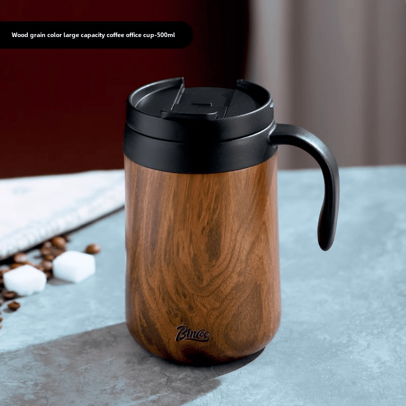 Insulated Stainless Steel Coffee Mug Double Wall Tumbler with Handle