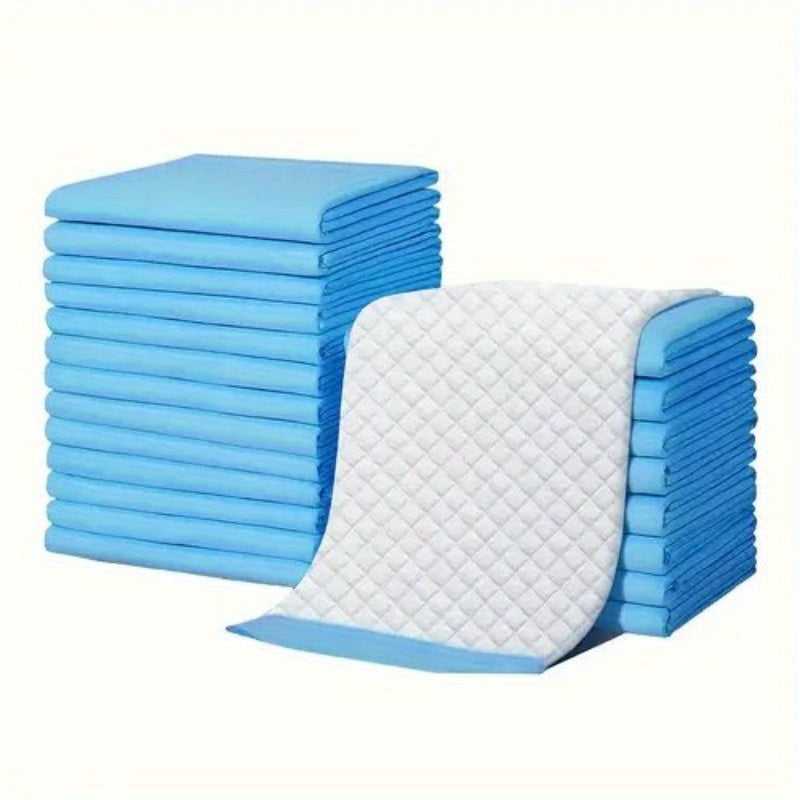 10pcs Leak-Proof Pet Pee Pads for Dogs Cats Small Animals Non-Woven Fabric Cotton Pulp