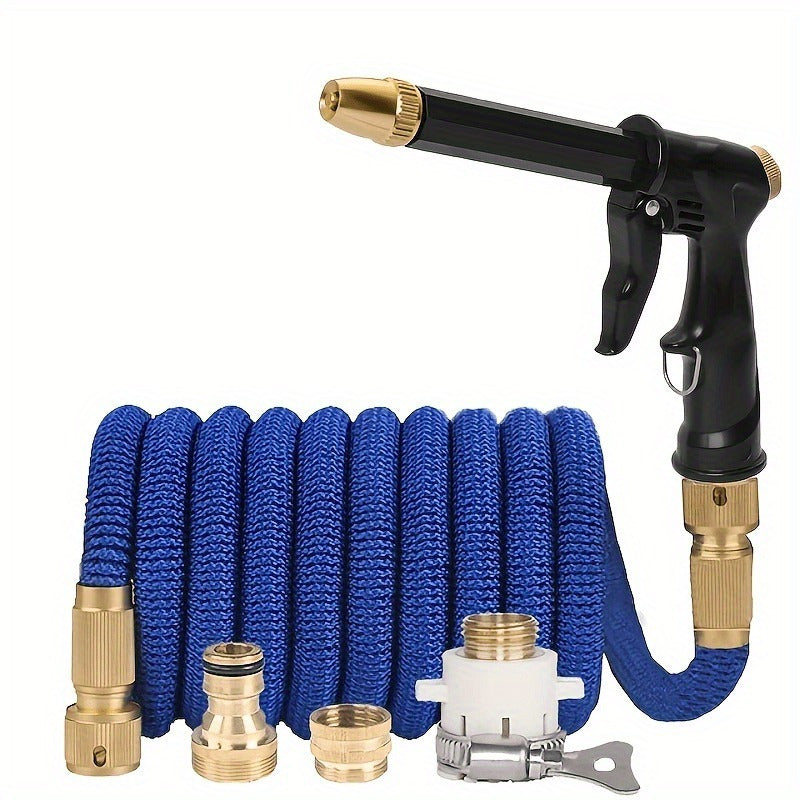 Plastic Handheld Garden Hose Nozzle for Plant Watering and Car Wash