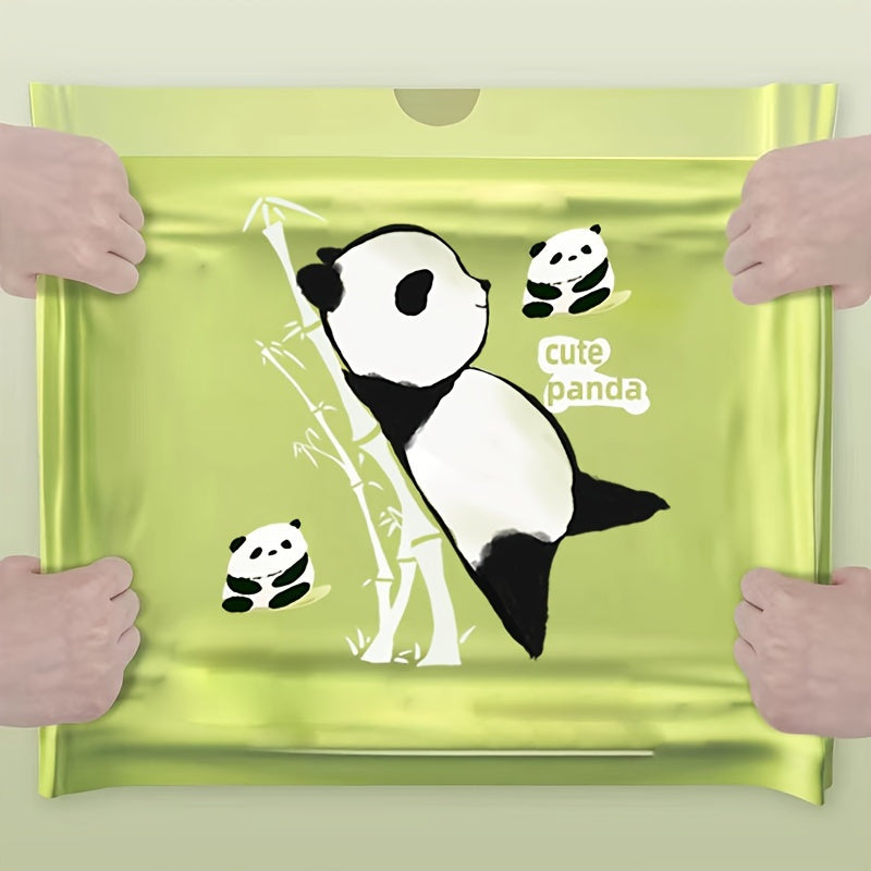 Adorable Panda Drawstring Trash Bags Tear-Resistant Durable for Home Office