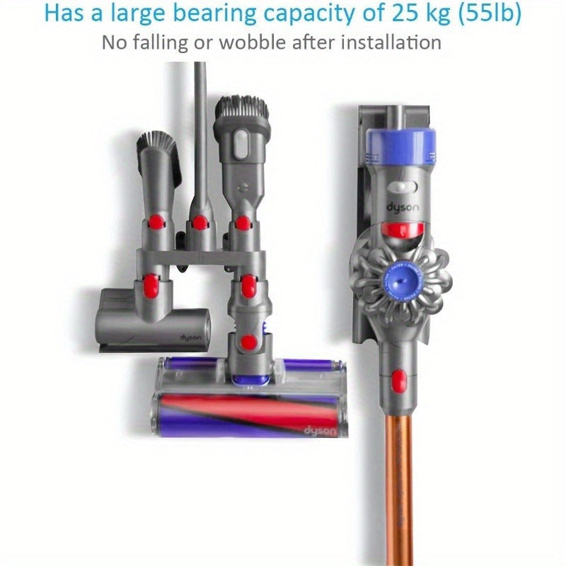 - Devorga o'rnatiladigan changyutgich aksessuarlarini saqlash uchun joyni tejovchi kulrang
- V7 va V15 modellari bilan mos keladi
- Qavat parvarish aksessuarlari uchun mustahkam kengaytma bazasi