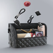 Car Organizer with Multiple Compartments for Back Seat Storage in Vehicles