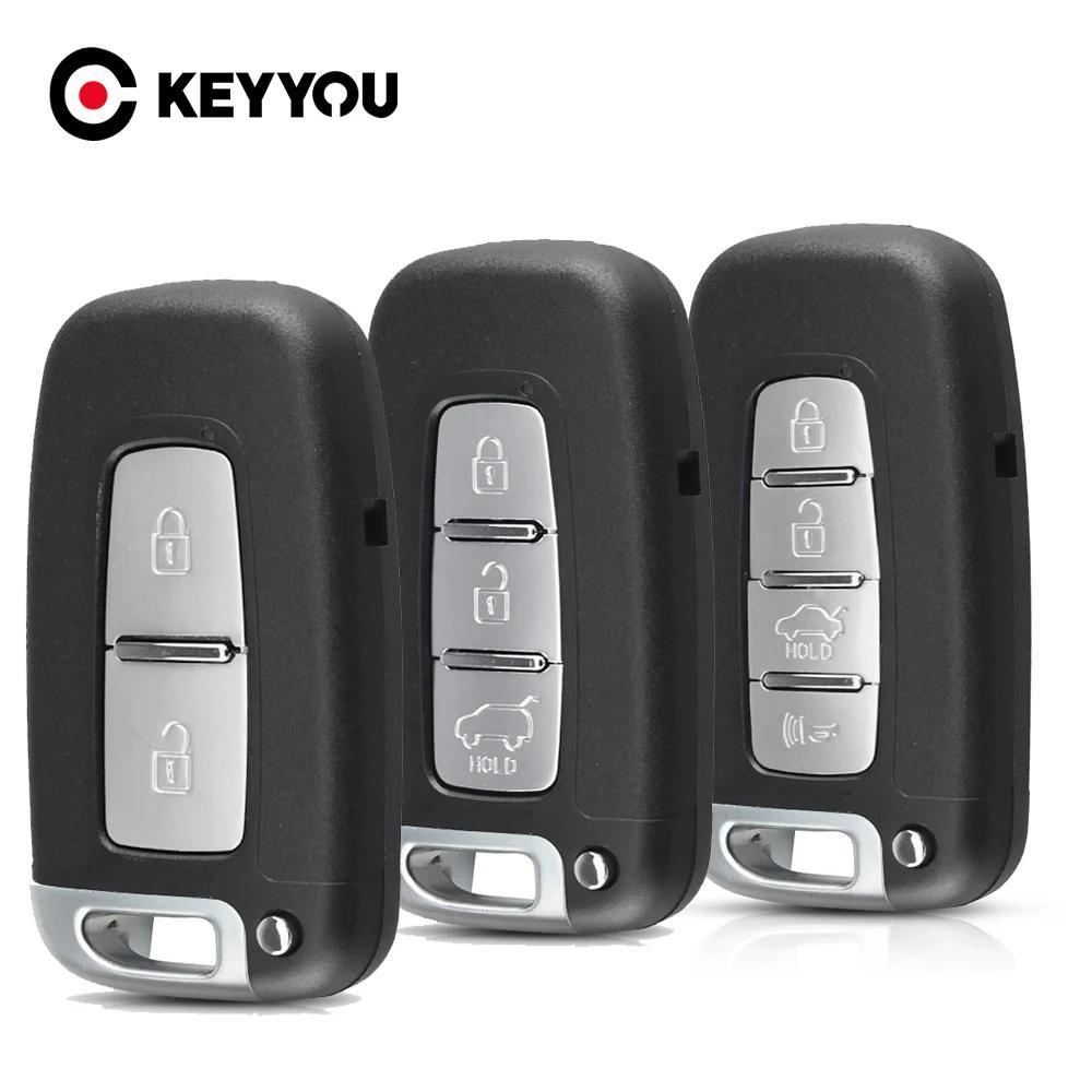 Universal Smart Remote Key Shell for Car Keys 2/3/4 Button Replacement
