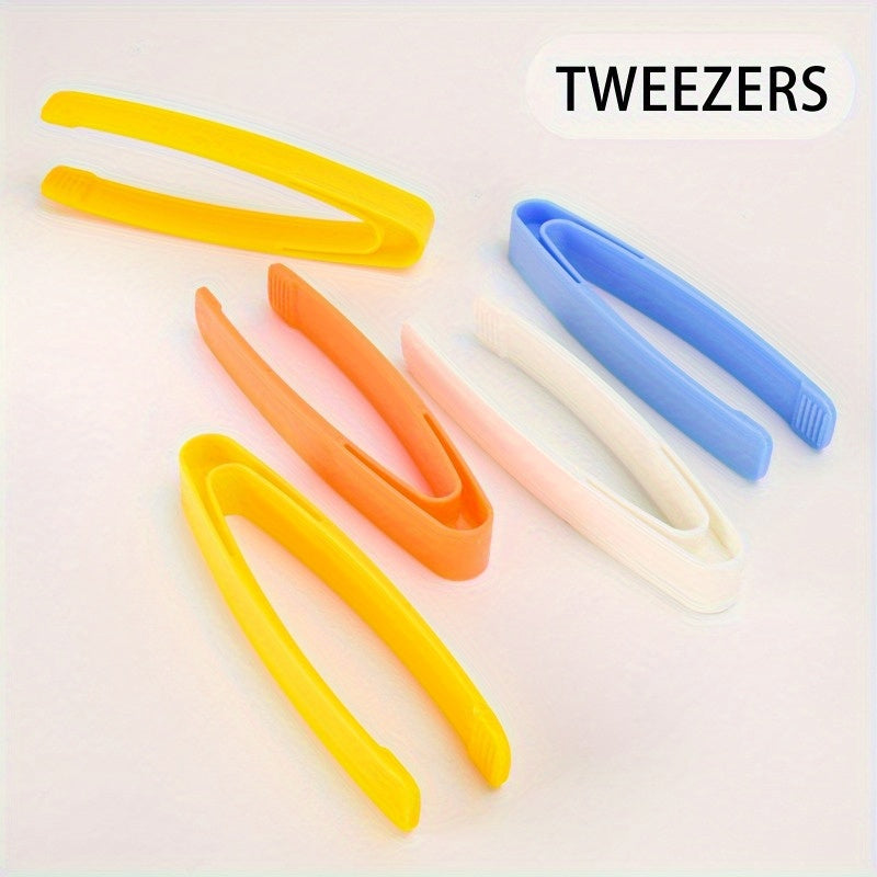 Juego de 4 pinzas de plástico conjunto de pinzas no eléctricas duraderas herramienta educativa de aprendizaje