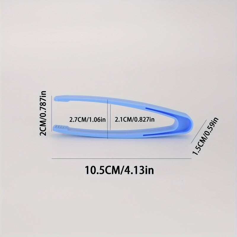 Juego de 4 pinzas de plástico conjunto de pinzas no eléctricas duraderas herramienta educativa de aprendizaje