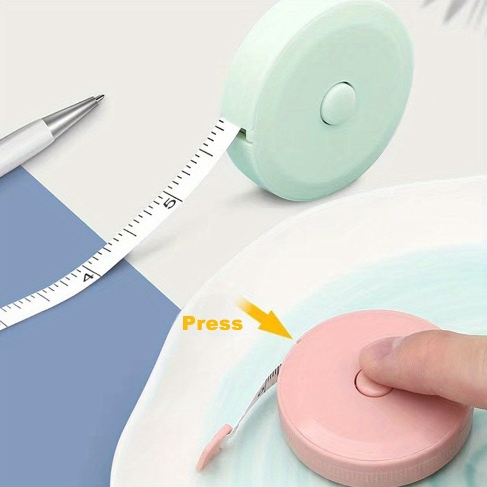 60-Inch Retractable Soft Tape Measure for Sewing and Crafting Double-Sided Durable Blade
