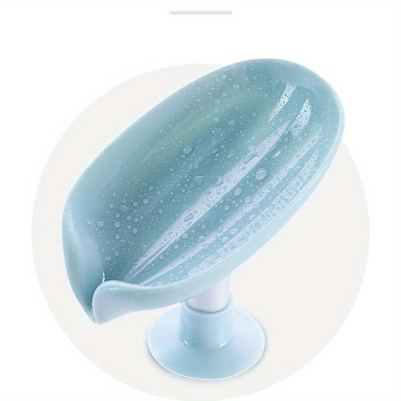 Suv o'tkazmaydigan qopqoq bilan devorga o'rnatiladigan sabun idishi, burg'ulash talab qilinmaydi. Oval plastik ushlagich, suyuqlikni oqizish uchun.