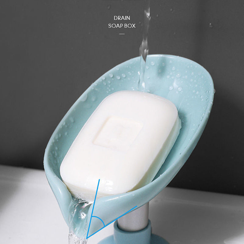 Suv o'tkazmaydigan qopqoq bilan devorga o'rnatiladigan sabun idishi, burg'ulash talab qilinmaydi. Oval plastik ushlagich, suyuqlikni oqizish uchun.