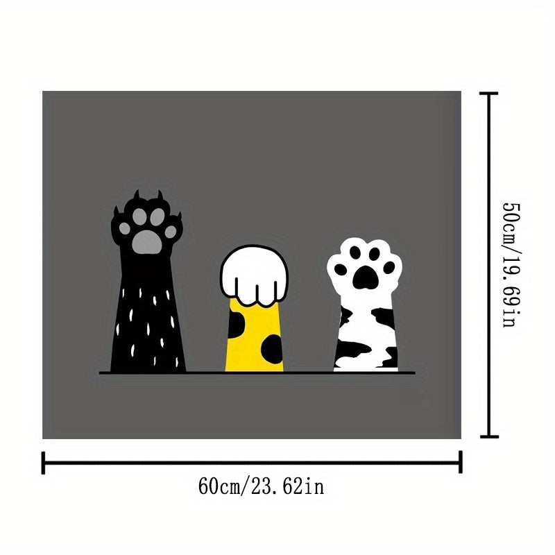 Zamonaviy printli kir yuvish mashinasi uchun himoya chang qopqog'i - Yuqori so'riluvchi va tez quriydigan yuqori qism kir yuvish mashinasi va quruq mashinani toza saqlaydi - Tozalash oson, kir yuvish xonasi va oshxona bezaklari uchun ideal.