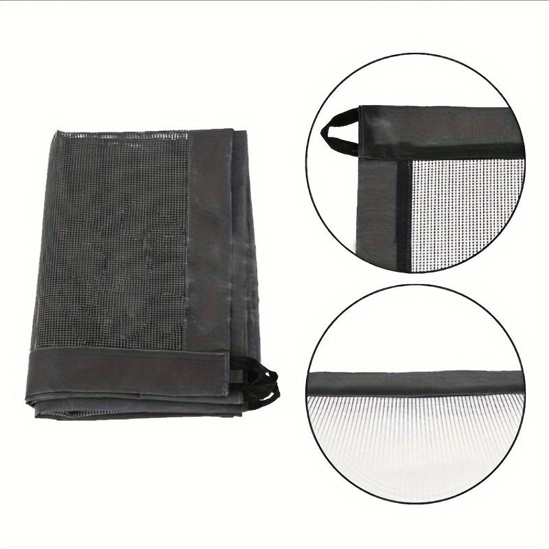 Mesh Folding Pet Dog Gate with Network Fence for Stairs and Child Safety