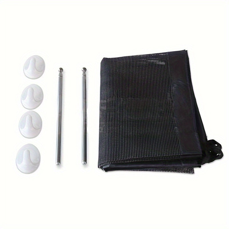 Mesh Folding Pet Dog Gate with Network Fence for Stairs and Child Safety