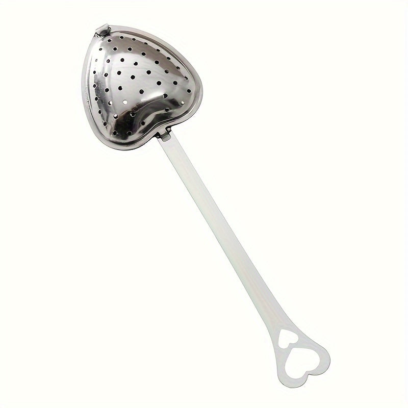Heart-Shaped Tea Spoon Filter 1/4/8pcs Small Kitchen Tool Food Safe