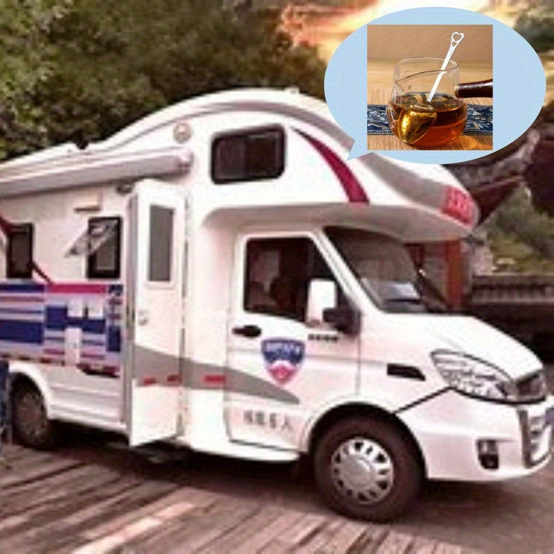 Heart-Shaped Tea Spoon Filter 1/4/8pcs Small Kitchen Tool Food Safe