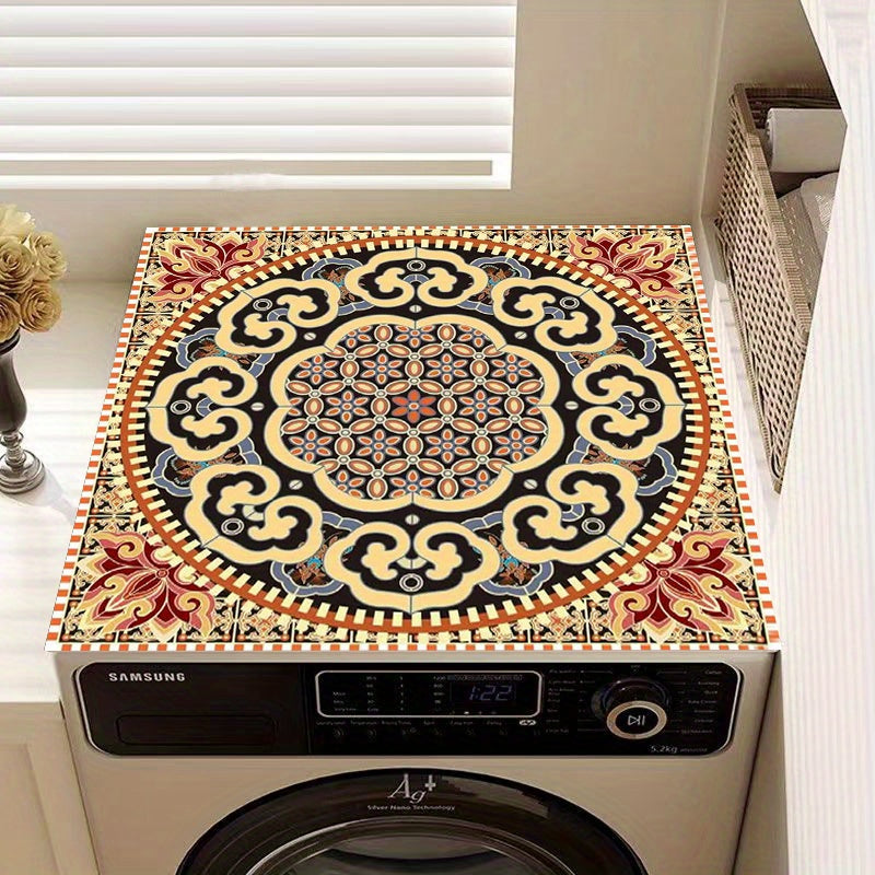 Modern Washing Machine Dust Cover Quick-Dry Absorbent Protective Pad