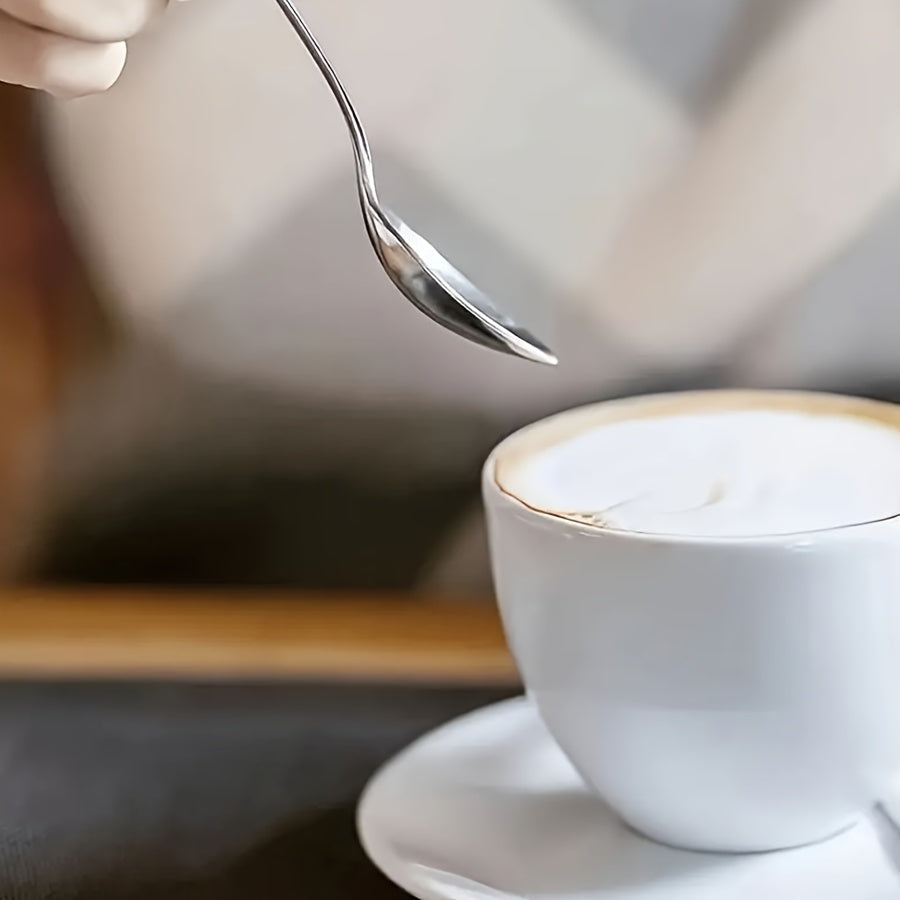 O'ymakor zanglamas po'lat qoshiq - Qahva, choy, shirinliklar va maxsus tadbirlarda sovg'a berish uchun ideal.