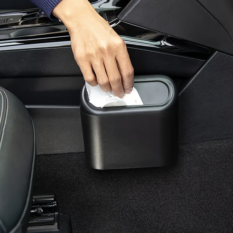 Car Interior Storage Set Trash Can and Garbage Bags for Car Door Use