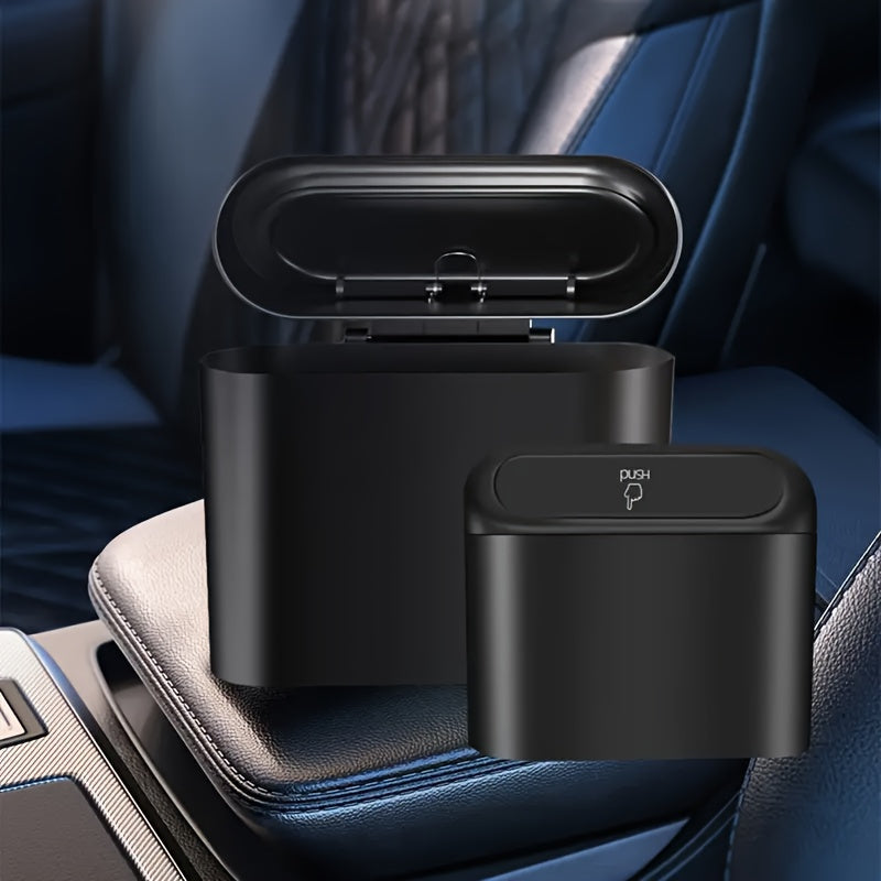 Car Interior Storage Set Trash Can and Garbage Bags for Car Door Use