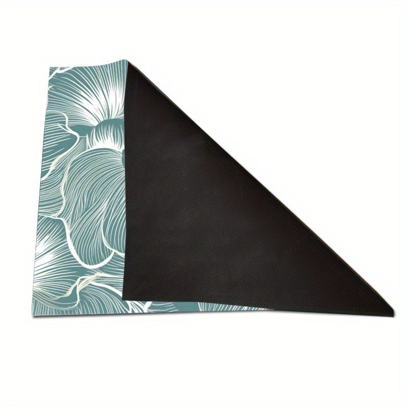 Protective Dust Cover for Washing Machines and Dryers, Quick-Drying Absorbent Top Pad