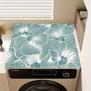 Protective Dust Cover for Washing Machines and Dryers, Quick-Drying Absorbent Top Pad
