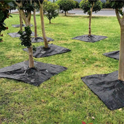 10pcs Breathable Water-Permeable Garden Fabric with Flower Cutouts for Lawn and Orchard Protection