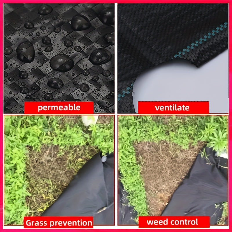10pcs Breathable Water-Permeable Garden Fabric with Flower Cutouts for Lawn and Orchard Protection