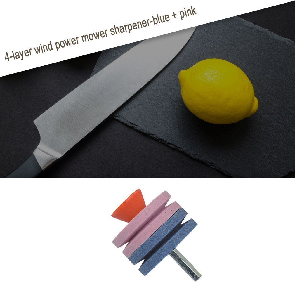 Corundum maydalash material bilan maysa kesuvchi pichoqni silliqlash uchun pichoqni silliqlash mashinasi.