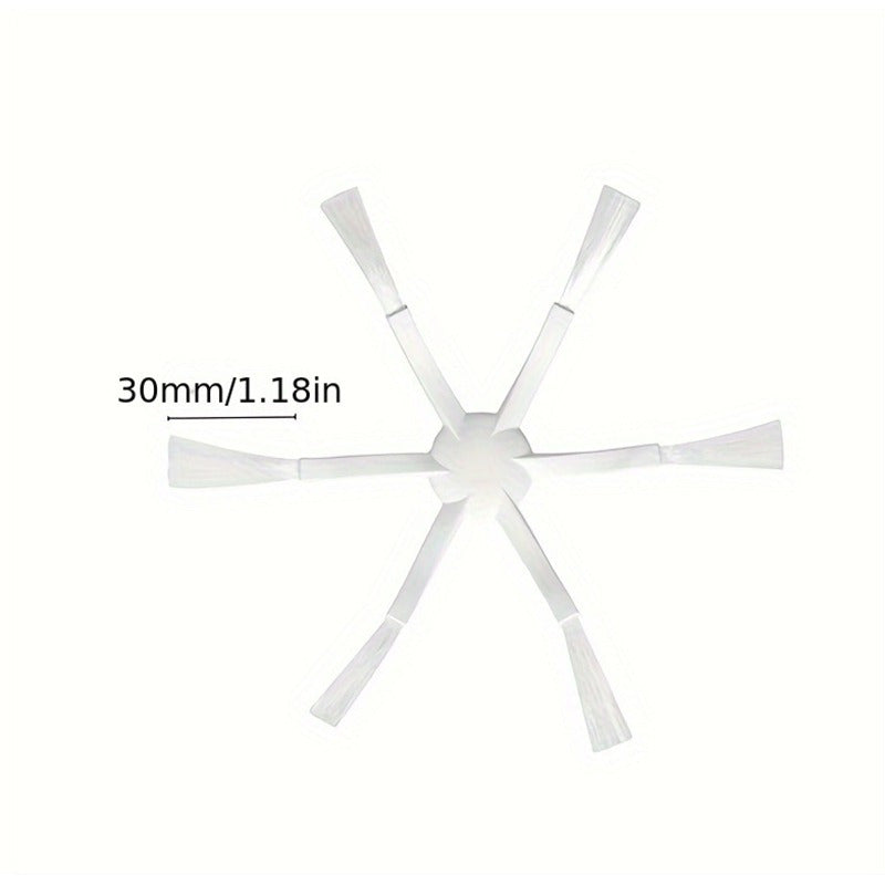 16-Piece Vacuum Mop Replacement Kit with Side Brushes HEPA Filters and Microfiber Cloths