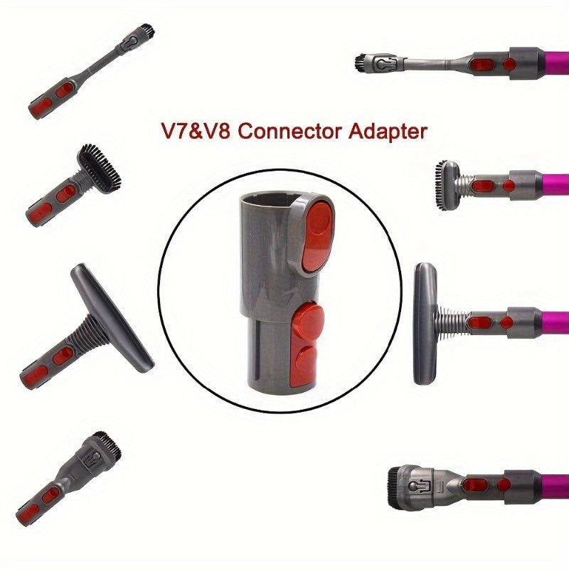 Dyson V7 V8 V10 V11 V12 Changyutgichi uchun Adapter - Ulanishni V6 DC29 DC27 DC28 DC33 DC41 DC58 DC59 va boshqa eski aksessuarlar uchun aylantiradi