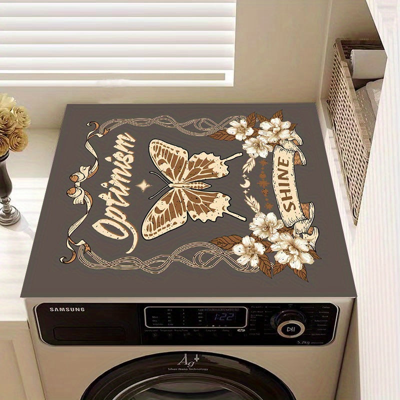 Funda para lavadora de polvo 60cm absorbente de secado rápido diseño moderno