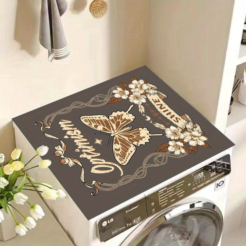 Funda para lavadora de polvo 60cm absorbente de secado rápido diseño moderno