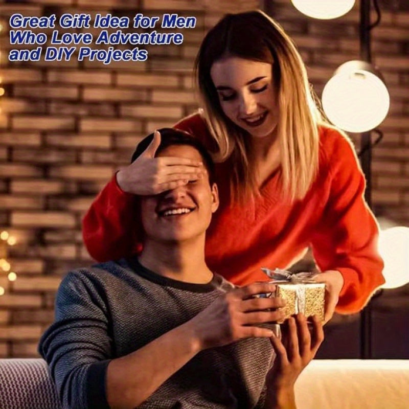 LED Light-Up Gloves for Parties Halloween Christmas 5 Colors 6 Modes Durable Nylon