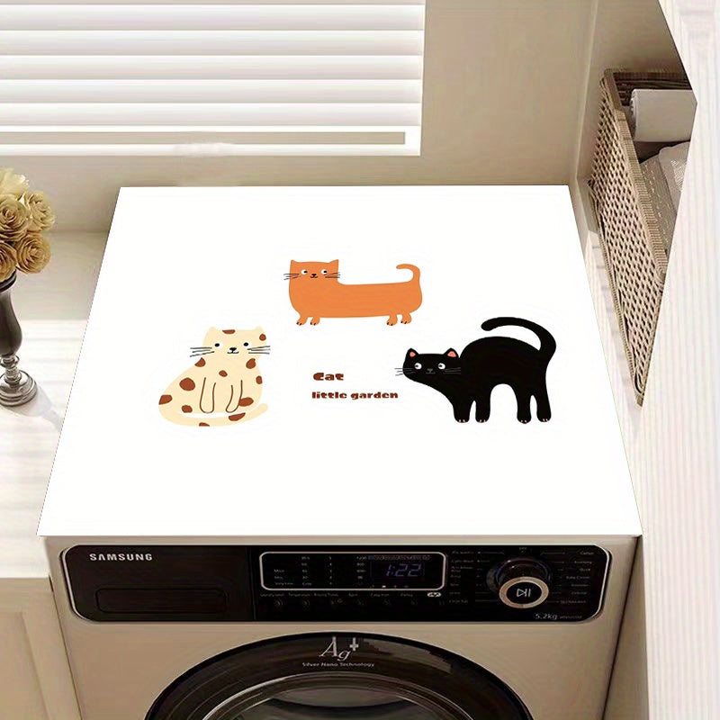 Printed Dust Cover for Washing Machine Dryer Quick-Drying Absorbent