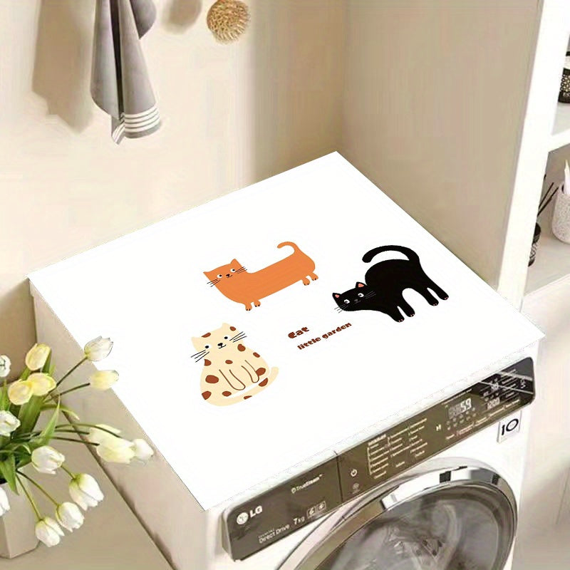 Printed Dust Cover for Washing Machine Dryer Quick-Drying Absorbent