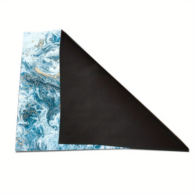 Funda moderna para lavadora, tapete absorbente de secado rápido