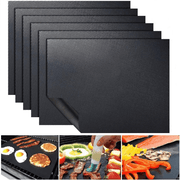 Set of 3 Non-Stick Oven Liners Reusable Heat-Resistant for Electric Gas Ovens