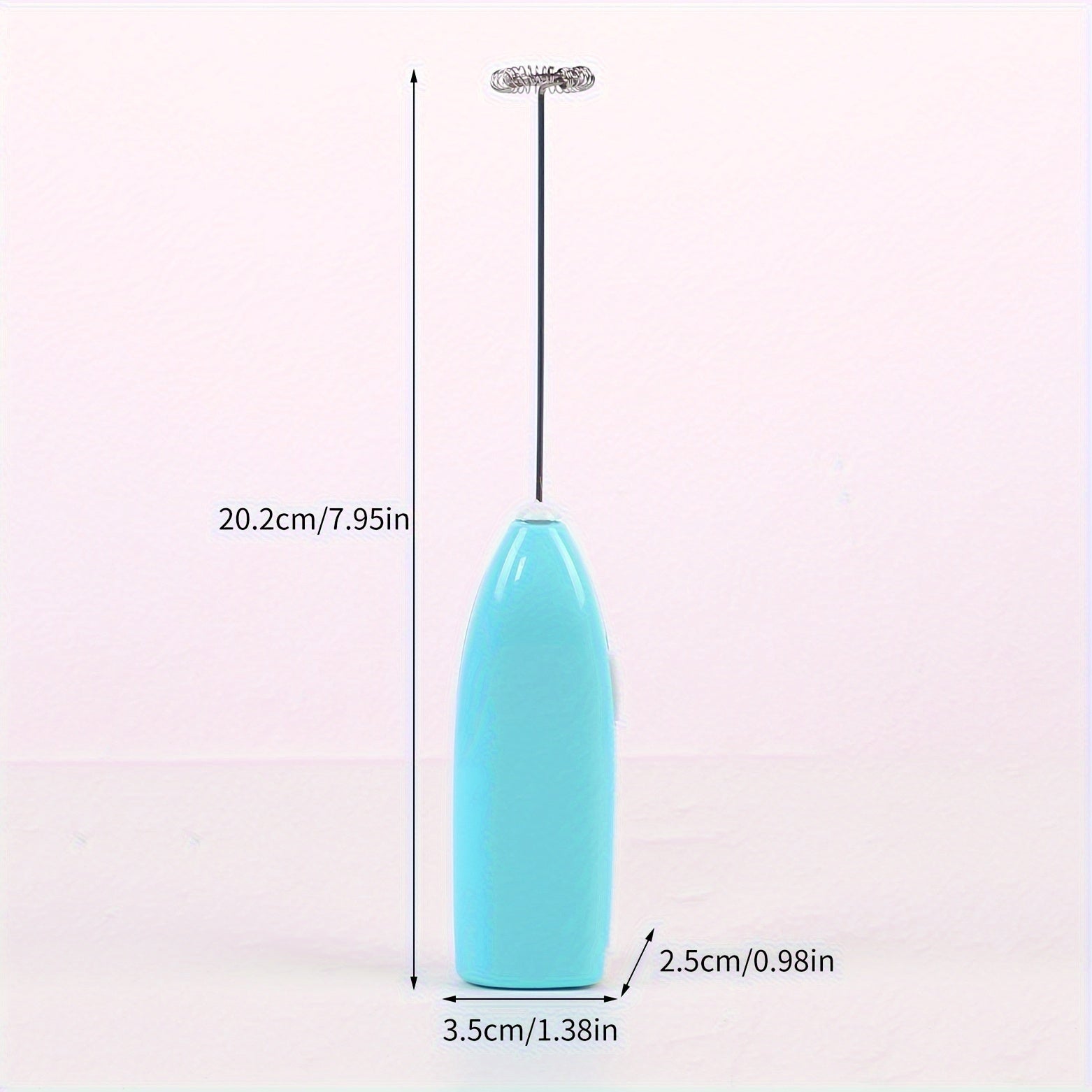 Handheld Milk Frother Electric Whisk for Lattes and Matcha Compact and Battery-Powered