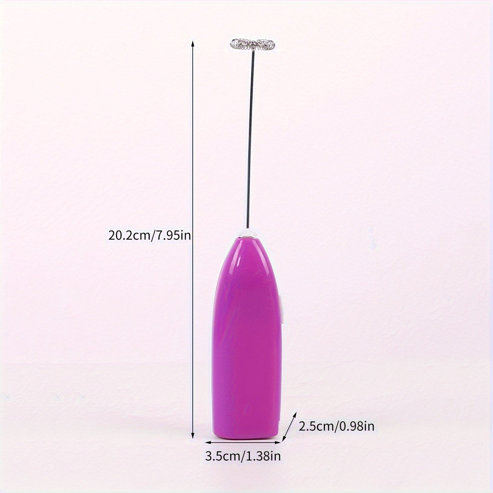 Handheld Milk Frother Electric Whisk for Lattes and Matcha Compact and Battery-Powered